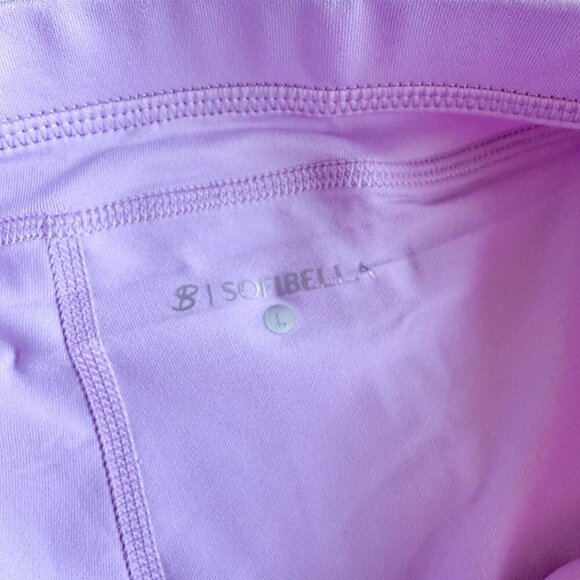 NWT Sofibella 14" Panel Tennis Skort Size L in Lavendar - Picture 5 of 5